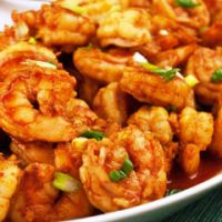 vimbu caterers garlic and ginger prawn